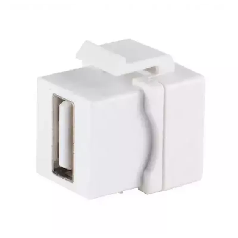 Módulo Keystone ShiverPeaks 08-10044 USB A plano branco