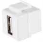 Módulo Keystone ShiverPeaks 08-10044 USB A plano branco