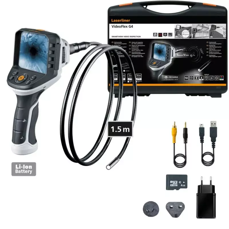 Câmara de inspeção industrial Laserliner VideoFlex G4