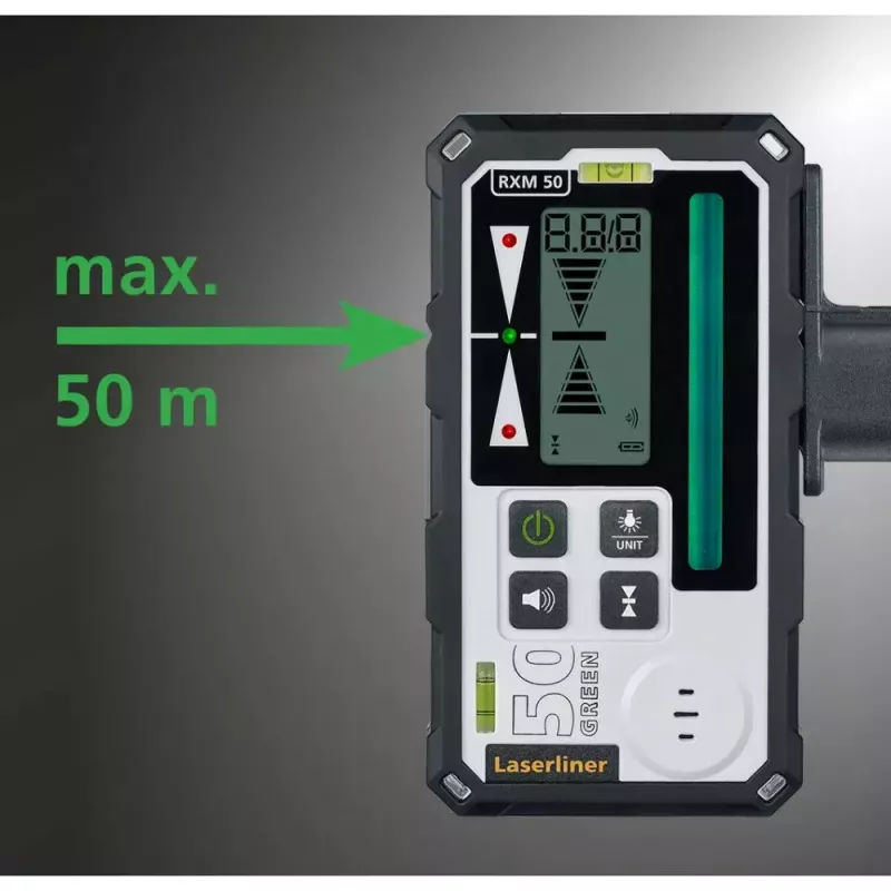Medidor de distância a laser Laserliner RangeXtender M50 Preto 50m alcance