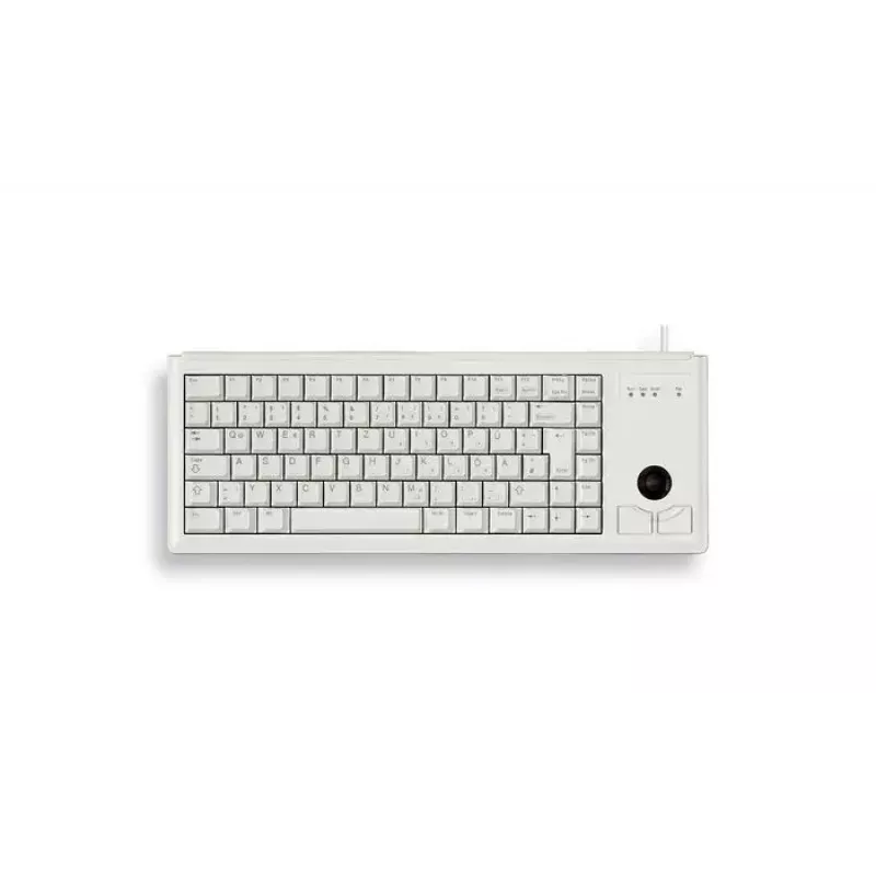 Teclado CHERRY G84-4400 universal USB AZERTY francês cinzento