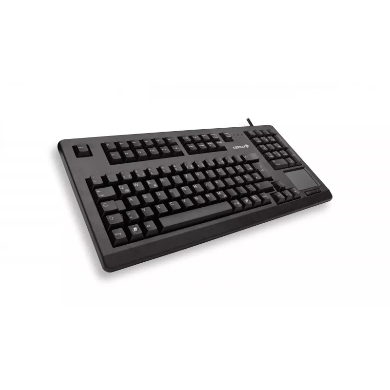 Teclado CHERRY TouchBoard G80-11900 com fios com touchpad, preto, USB, (QWERTY – UK)