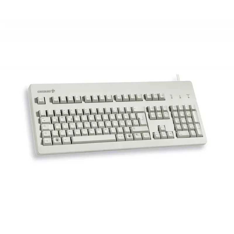 Teclado CHERRY G80-3000 universal USB QWERTY US inglês cinzento