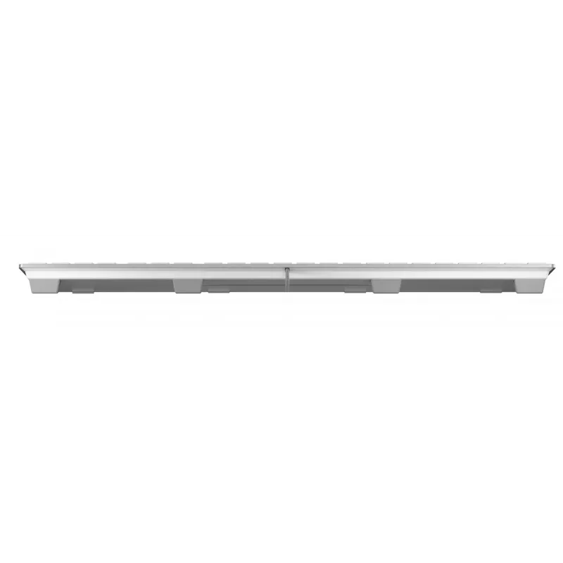 Teclado CHERRY KC 6000 fino FOR MAC com fios, prateado/branco, USB (QWERTY – UK)