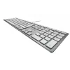 Teclado CHERRY KC 6000 fino FOR MAC com fios, prateado/branco, USB (QWERTY – UK)
