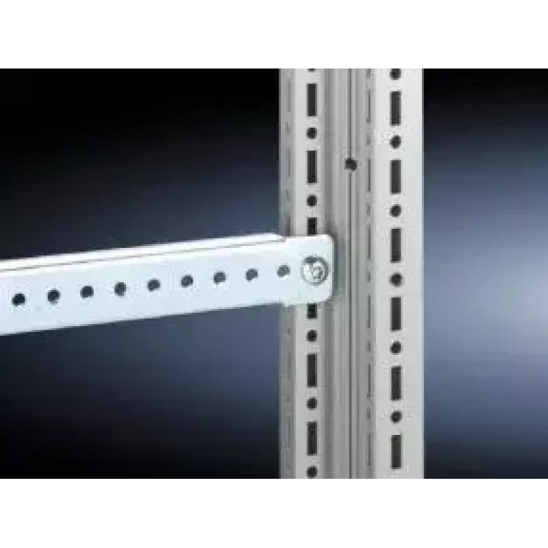 Calha de montagem Rittal 4694.000, aço, prateado, profundidade 340 mm, embalagem de 20 unid.
