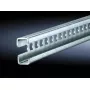 Acessório para rack Rittal 4947.000, caixa de aço, prateado, compatível com SE/TS, profundidade 1155 mm, pack de 6