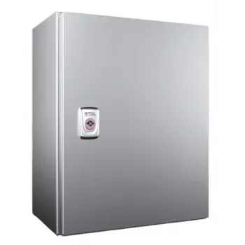 Caixa elétrica Rittal 1302.000, aço inoxidável, 300×210×380 mm, IP66