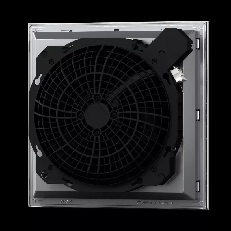 Acessório de rack Rittal 3244.800 ventilador de montagem 770 m³/h, 1 ventilador, caixa de plástico, branco