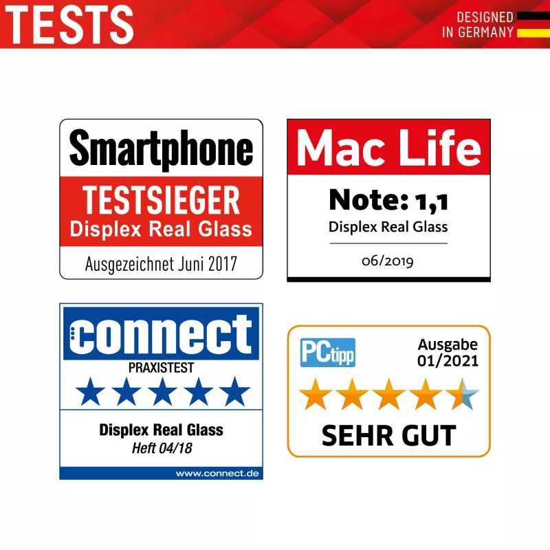 Película protetora de ecrã + capa Displex para Samsung Galaxy A53 5G, vidro temperado