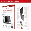 Filtro de privacidade magnético de 2 vias Displex PRIVACY SAFE para MacBook Pro 16,2''