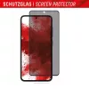 Protetor de ecrã de privacidade Displex (10H) para Samsung Galaxy S22/S23, moldura de montagem Eco, filtro de privacidade