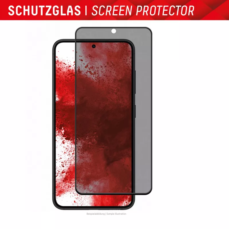Protetor de ecrã de privacidade Displex (10H) para Samsung Galaxy S22/S23, moldura de montagem Eco, filtro de privacidade
