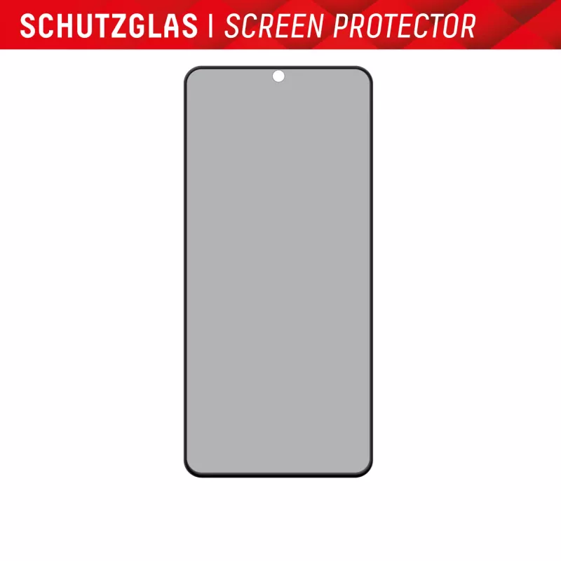 Protetor de ecrã de privacidade Displex (10H) para Samsung Galaxy S22/S23, moldura de montagem Eco, filtro de privacidade