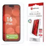 Película protetora de ecrã + capa Displex para Apple iPhone 16 Plus, moldura de montagem Eco, anti-riscos