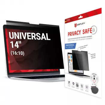 Filtro de privacidade magnético de 2 vias Displex PRIVACY SAFE para portátil/notebook 14'' (16:10)