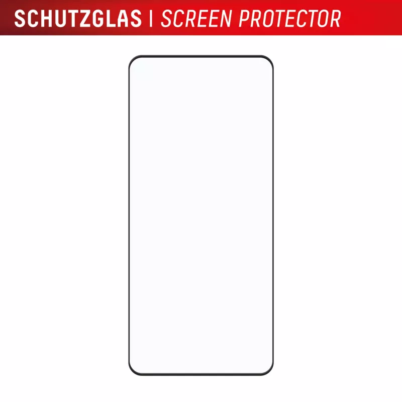 Vidro protetor de ecrã premium Displex (full cover, 10H) para Xiaomi Redmi Note 13 Pro+/Note 14 Pro(+), moldura de montagem Eco, full cover