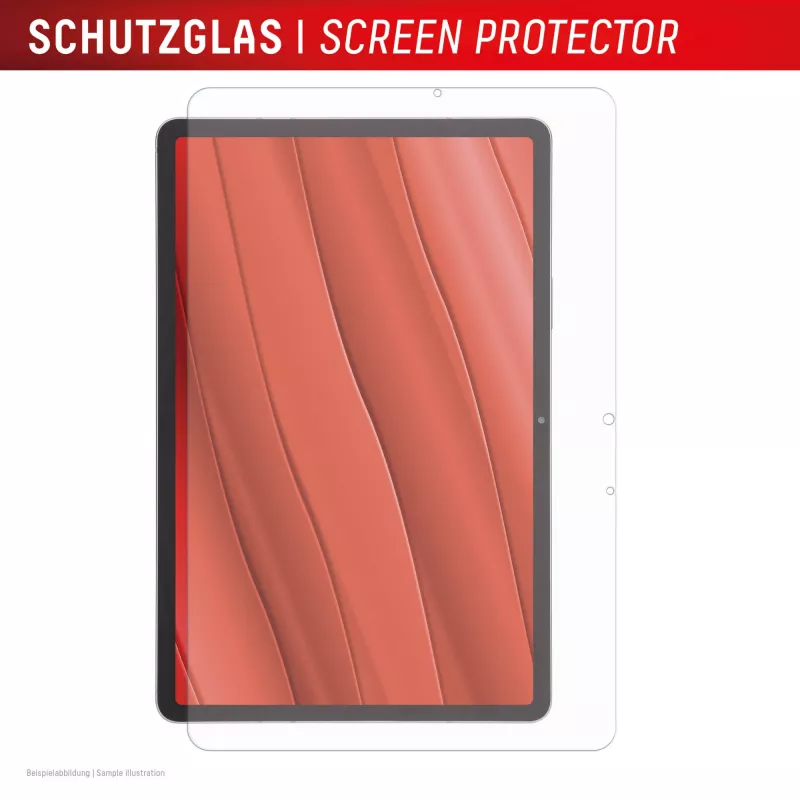 Vidro para tablet Displex (9H) para Samsung Galaxy Tab S11, moldura de montagem Eco, à prova de quebra