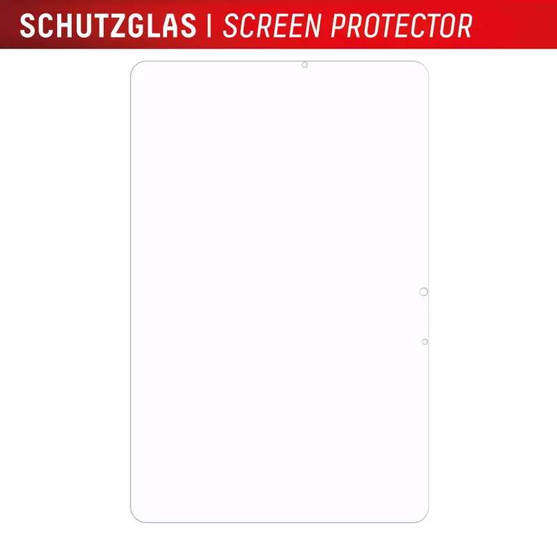 Vidro para tablet Displex (9H) para Samsung Galaxy Tab S11, moldura de montagem Eco, à prova de quebra
