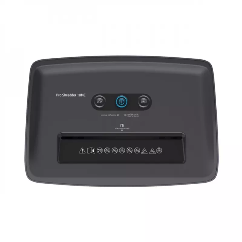 Destruidora de documentos HP Pro Shredder 10MC corte em micro-partículas 55 dB 22 cm branca