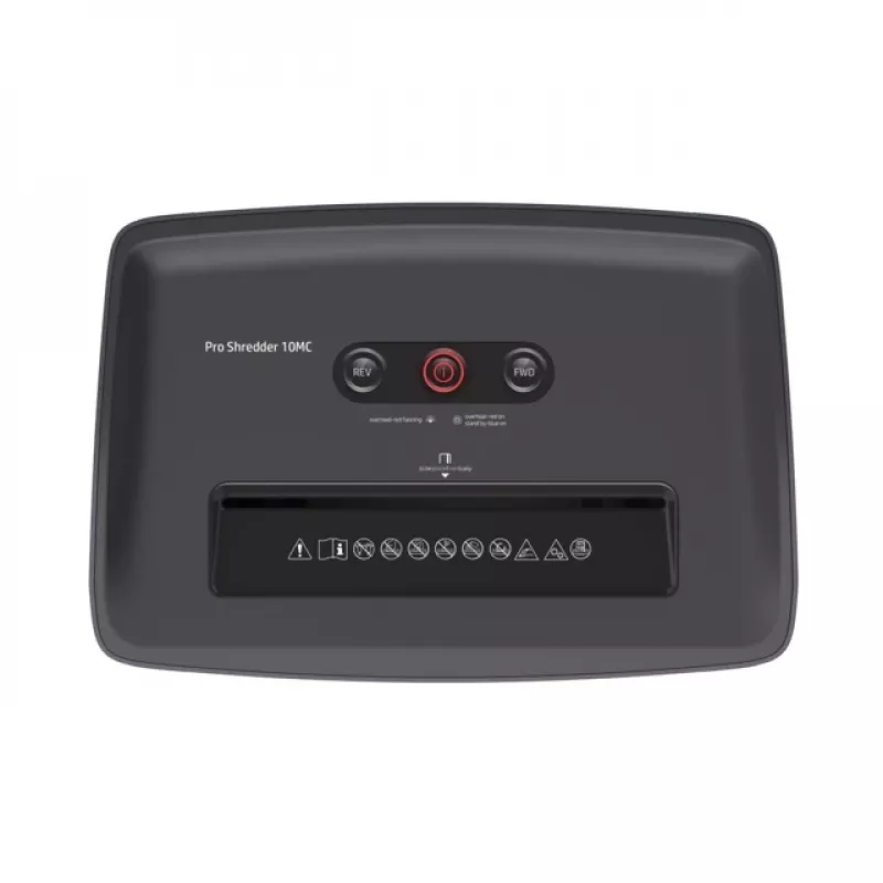 Destruidora de documentos HP Pro Shredder 10MC corte em micro-partículas 55 dB 22 cm branca