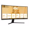 AOC B3 CU34B3E Monitor de computador 86,4 cm (34 polegadas) 3440 x 1440 Pixel Wide Quad HD LED Preto