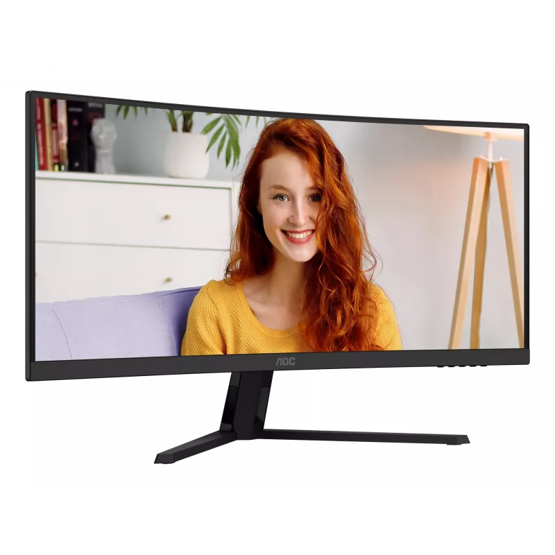 AOC B3 CU34B3E Monitor de computador 86,4 cm (34 polegadas) 3440 x 1440 Pixel Wide Quad HD LED Preto