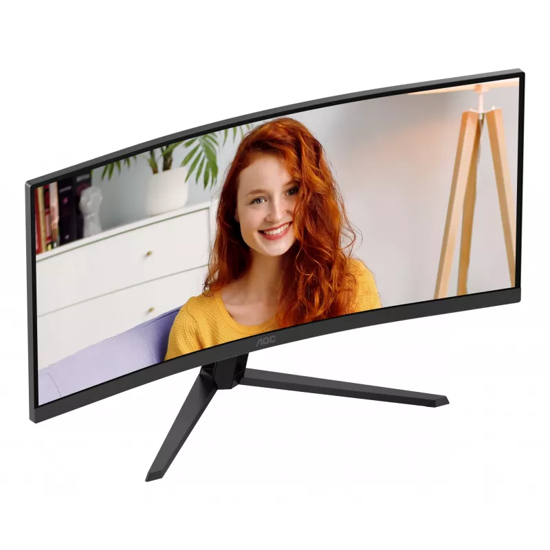 AOC B3 CU34B3E Monitor de computador 86,4 cm (34 polegadas) 3440 x 1440 Pixel Wide Quad HD LED Preto