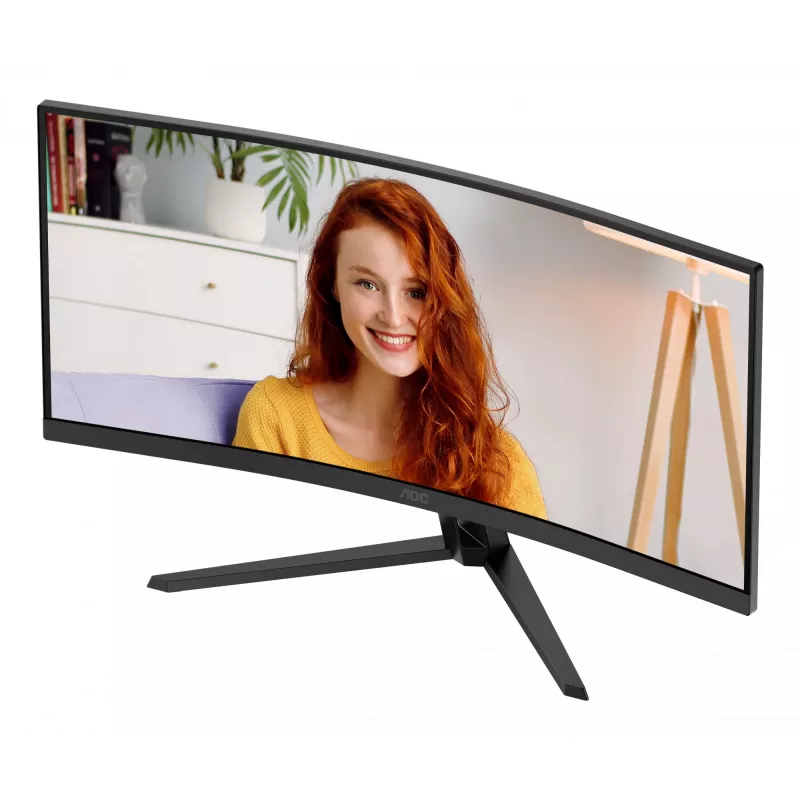 AOC B3 CU34B3E Monitor de computador 86,4 cm (34 polegadas) 3440 x 1440 Pixel Wide Quad HD LED Preto