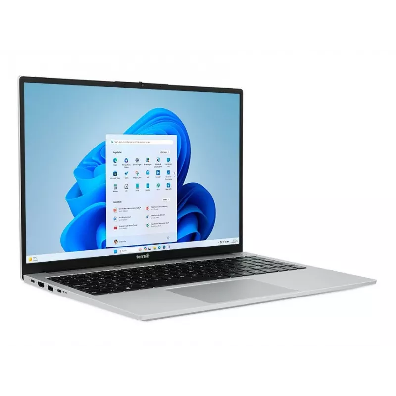 TERRA 1610R Intel® Core™ i5 i5-1334U Portátil 40,6 cm (16 polegadas) WUXGA 16 GB DDR4-SDRAM 512 GB SSD Wi-Fi 6 (802.11ax) Windows 11 Home Alemão Preto, Prateado