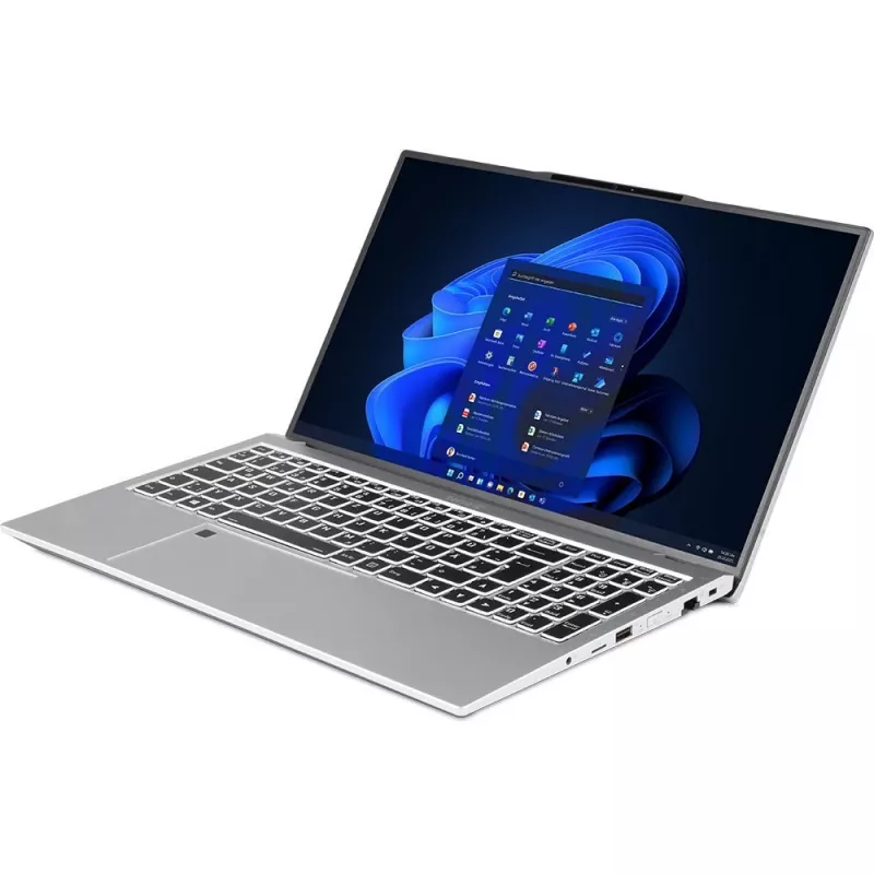 TERRA MOBILE 1551R Intel® Core™ i5 i5-1334U Portátil 39,6 cm (15,6 polegadas) Full HD 16 GB DDR5-SDRAM 500 GB SSD Wi-Fi 6 (802.11ax) Windows 11 Pro Alemão Prateado