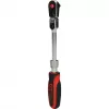 KS Tools 914.1420 1/4" SlimPOWER Roquete reversível com junta telescópica, 72 dentes