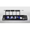 Scanner de filmes e diapositivos Plustek OpticFilm 120 preto, cinzento