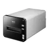 Scanner de filmes e diapositivos Plustek OpticFilm 120 preto, cinzento