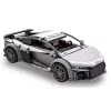 Jamara CaDA Audi R8 Coupé 1:14 cinzento, conjunto de blocos RC 2,4 GHz