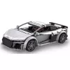 Jamara CaDA Audi R8 Coupé 1:14 cinzento, conjunto de blocos RC 2,4 GHz