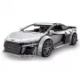 Jamara CaDA Audi R8 Coupé 1:14 cinzento, conjunto de blocos RC 2,4 GHz