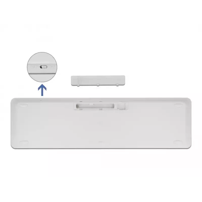 Conjunto de teclado e rato universal RF sem fios DeLOCK 12703