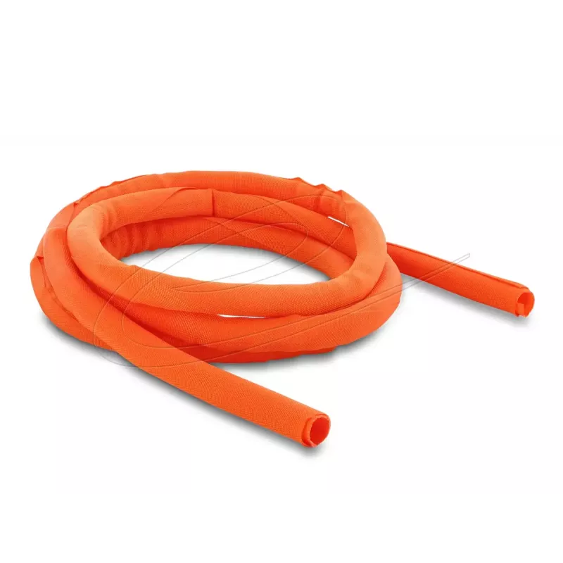 Manga de proteção de cabos autoencerrante DELOCK 2 m × 16 mm laranja