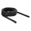 Manga de proteção de cabos autoencerrante de camada dupla DELOCK 5 m × 16 mm, preto