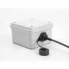 Conector de cabo DeLOCK fêmea RJ12 para fêmea RJ12 IP68 à prova de água preto