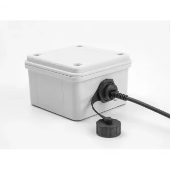 Conector de cabo DeLOCK fêmea RJ12 para fêmea RJ12 IP68 à prova de água preto