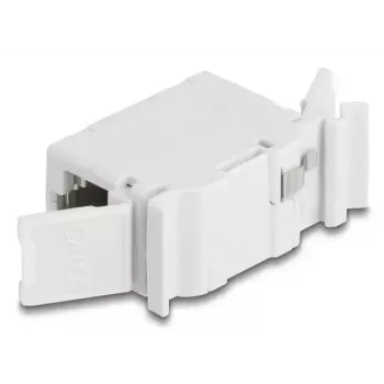Módulo Keystone DeLOCK 90768 plano cinzento RJ-45