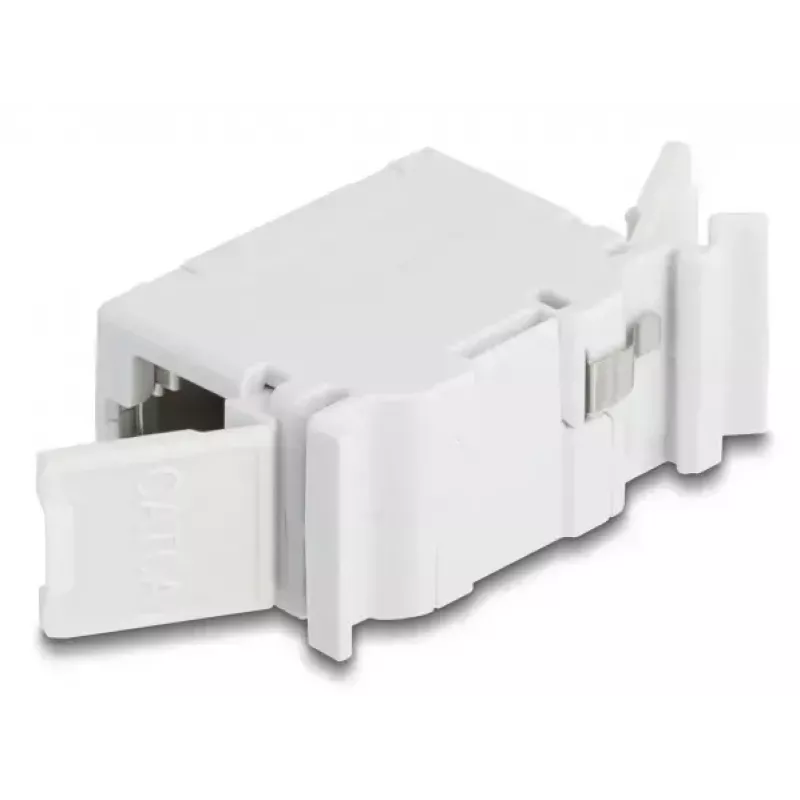Módulo Keystone DeLOCK 90768 plano cinzento RJ-45