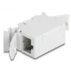 Módulo Keystone DeLOCK 90768 plano cinzento RJ-45