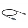 Adaptador de fibra ótica DELOCK 90998 cabo multimodo POF 100 cm preto/cinzento