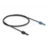 Adaptador de fibra ótica DELOCK 91023 multimodo, cabo de plástico POF 1,0 m, preto/azul