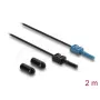 Cabo adaptador de fibra ótica DELOCK 91024 multimodo 2 m, preto/azul, 1 unid.