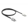 Cabo adaptador de fibra ótica DELOCK 91027 multimodo 100 cm preto/cinzento, 1 unid.