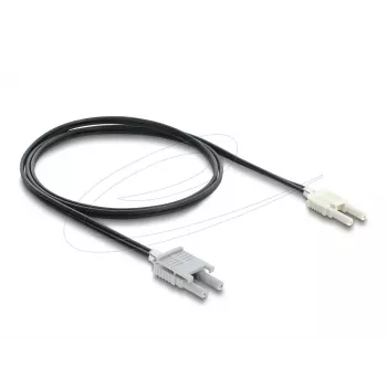 Cabo adaptador de fibra ótica DELOCK 91027 multimodo 100 cm preto/cinzento, 1 unid.
